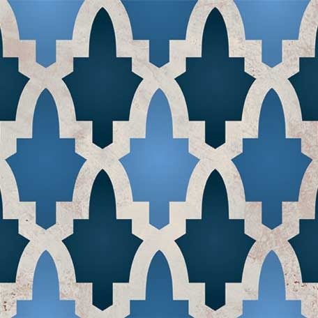Moroccan Arches Furniture Stencil