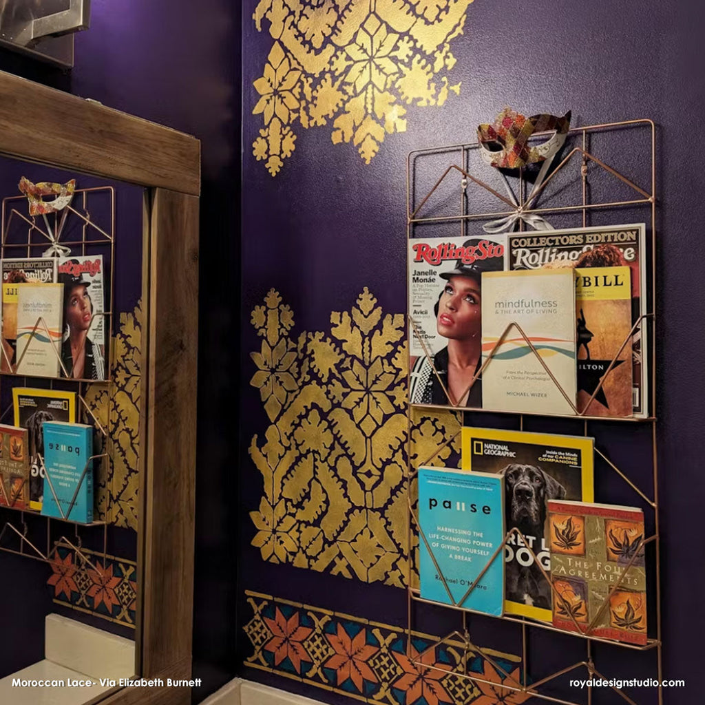 Moroccan Lace Stencil