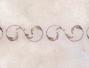 Palazzo Scroll Border Stencil