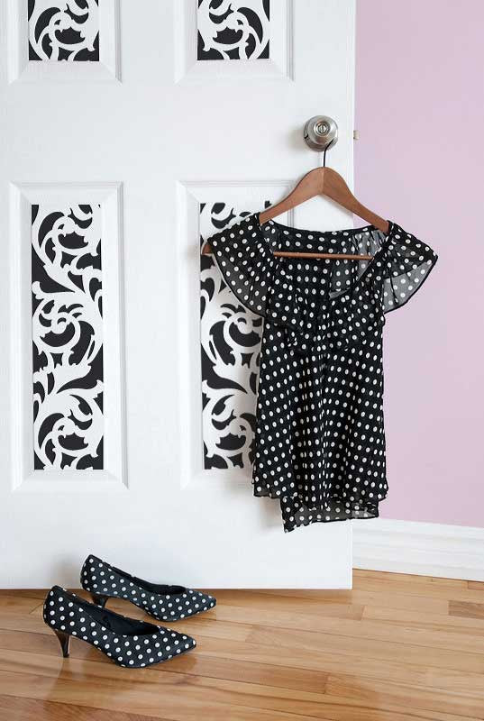 Palermo Scroll Border Stencil