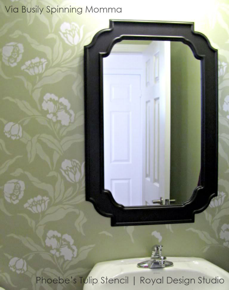 Phoebe's Tulip Stencil