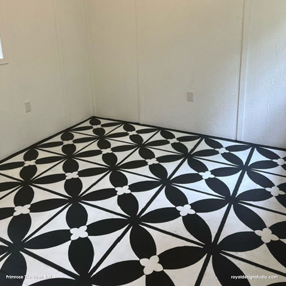 Primrose Tile Stencil