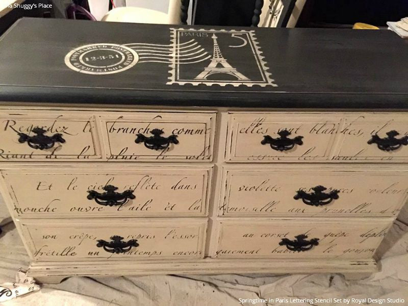 Postmark Wall Stencil