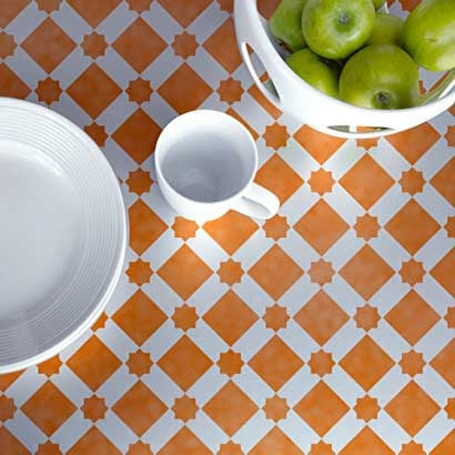 Star Diamonds Moroccan Craft Stencil.