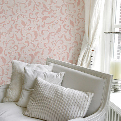 Tailfeathers Allover Wall Stencil