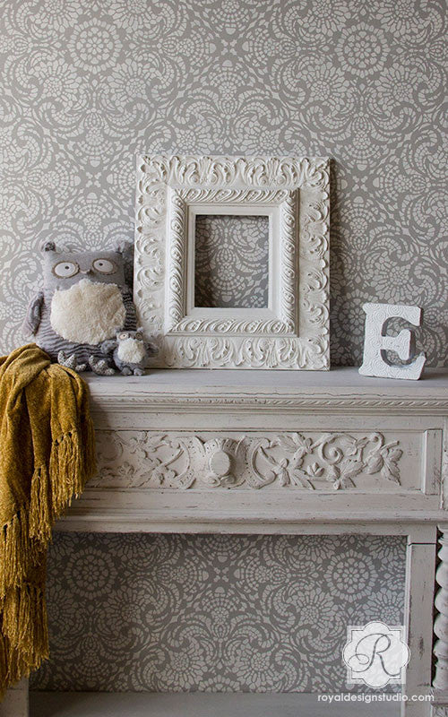 Esperanza Lace Tile Stencil