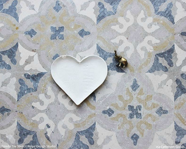 Toledo Tile Stencil