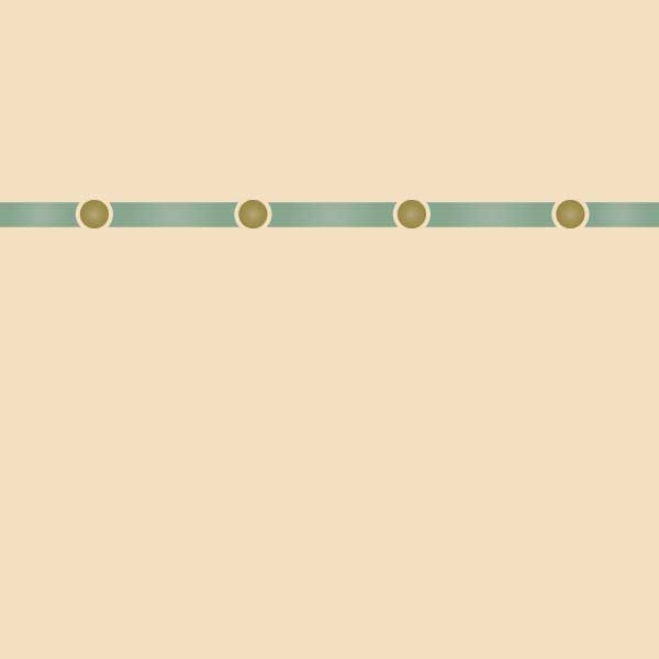 Victorian Ceiling Border Stencil