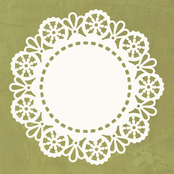 Margaret Lace Doily Stencil