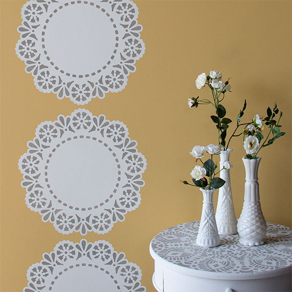 Margaret Lace Doily Stencil