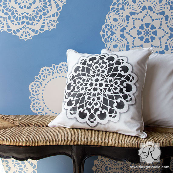 Catherine Lace Doily Stencil