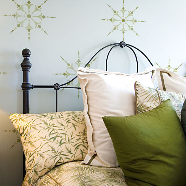 Stargazer Medallion Wall Art Stencil