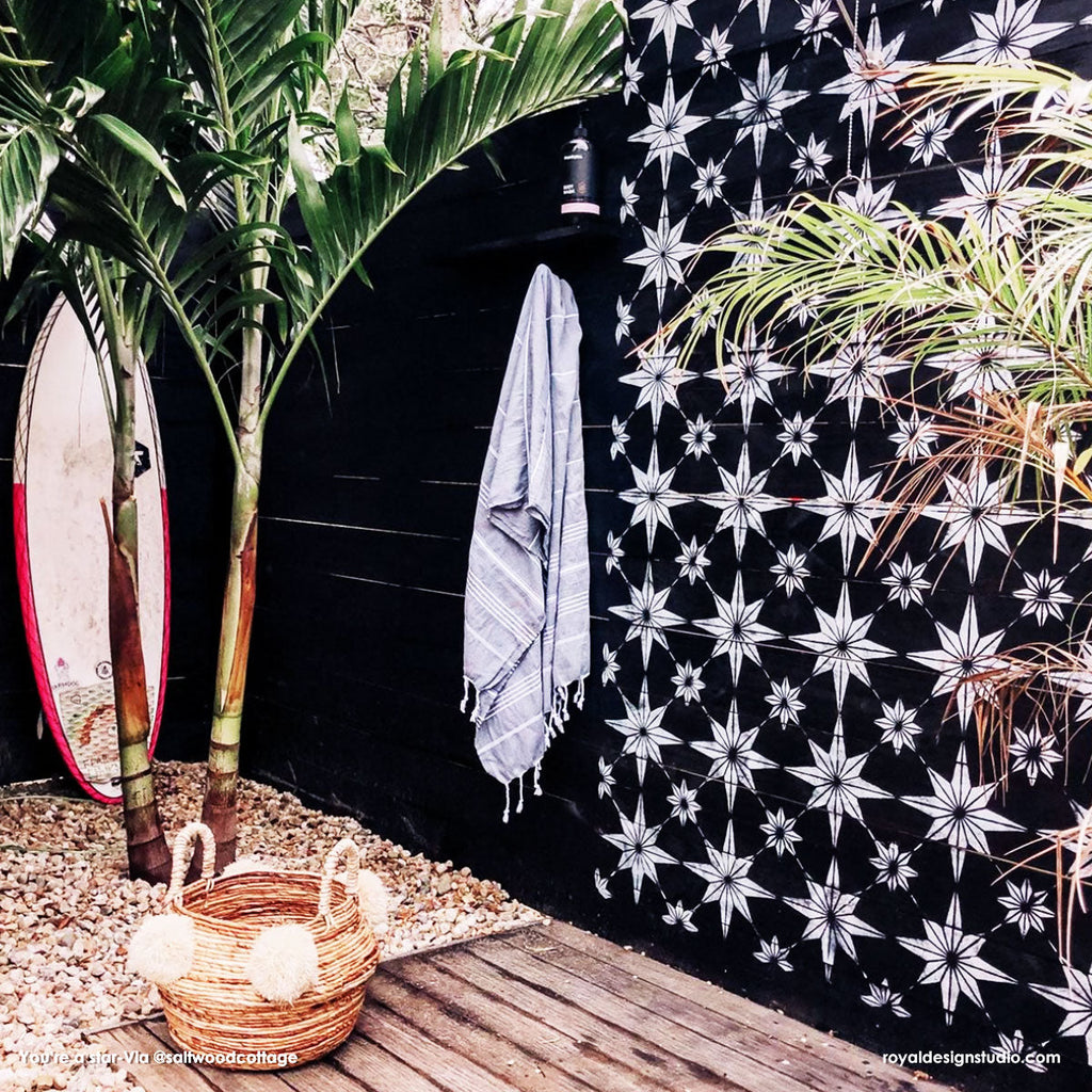 You're a Star Tile Stencil