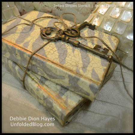 Zebra Stripes Allover Stencil