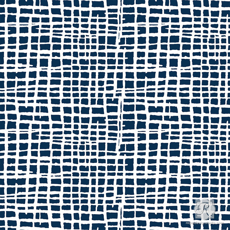 Loose Weave Craft Stencil