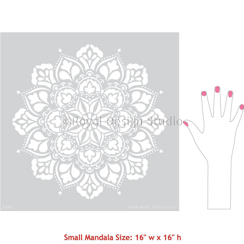 Ananda Mandala Stencil