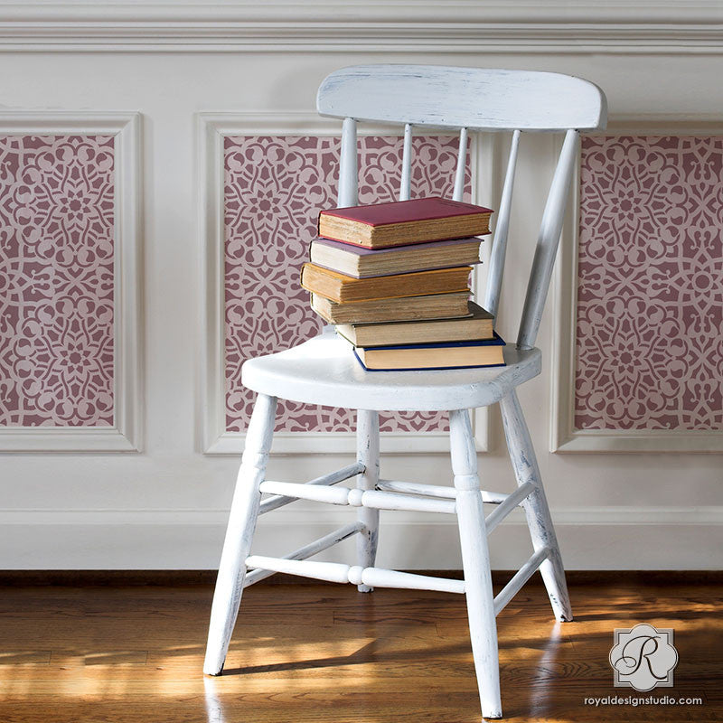 Zahara Moroccan Furniture Stencil