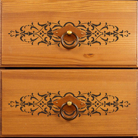 Micah Classic Panel & Furniture Stencil