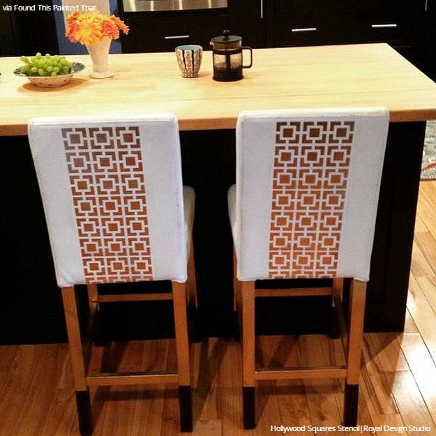 Hollywood Squares Stencil