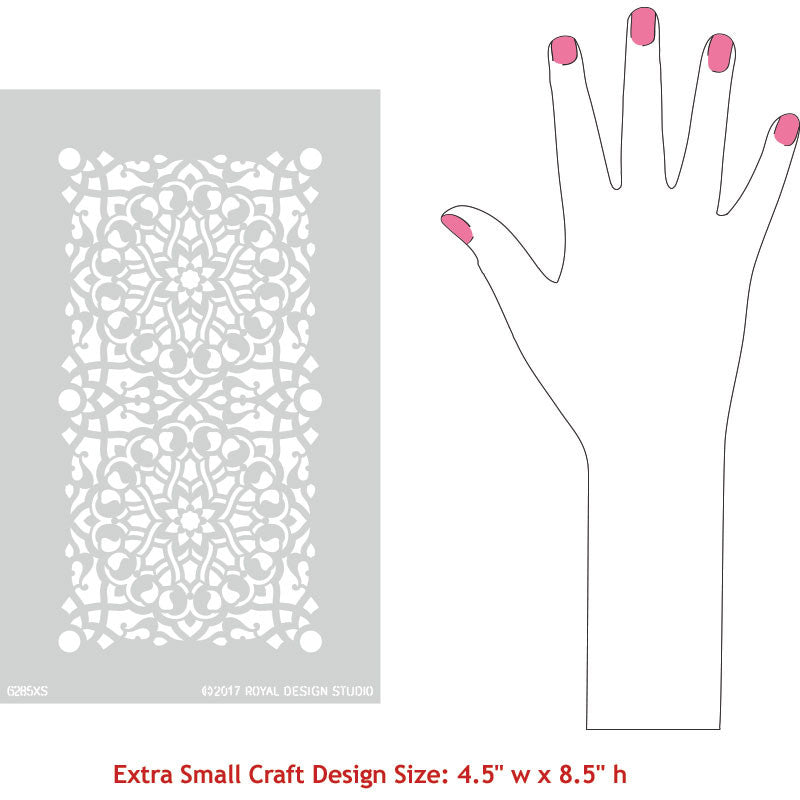 Zahara Moroccan Craft Stencil