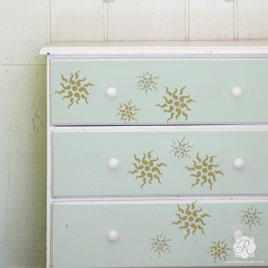 Marzocco Stars Alison Woolley Stencil Set