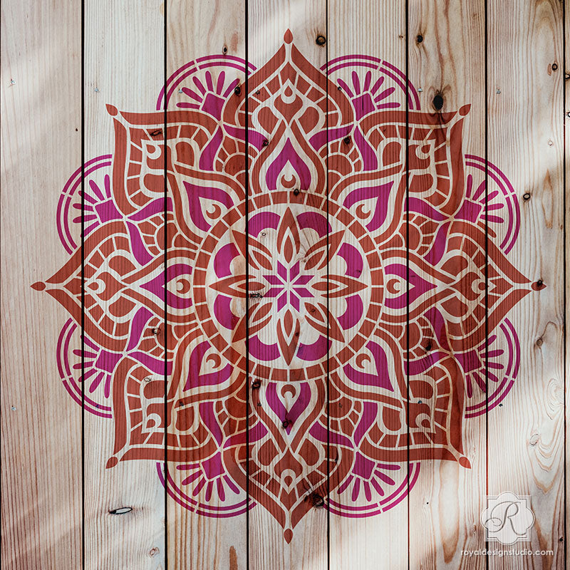 Prajna Mandala Stencil