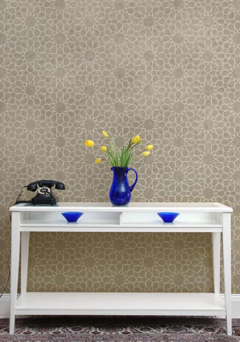 Moroccan Geometry Stencil