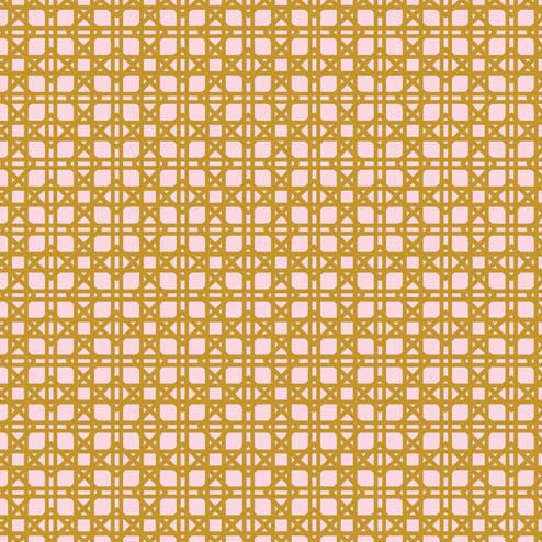 Rattan Wallpaper Bari J Wall Stencil