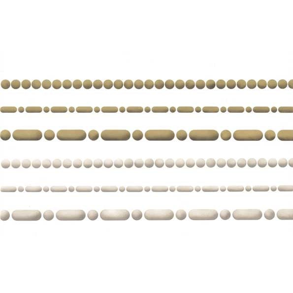 Easy Beaded Molding Furniture Stencil