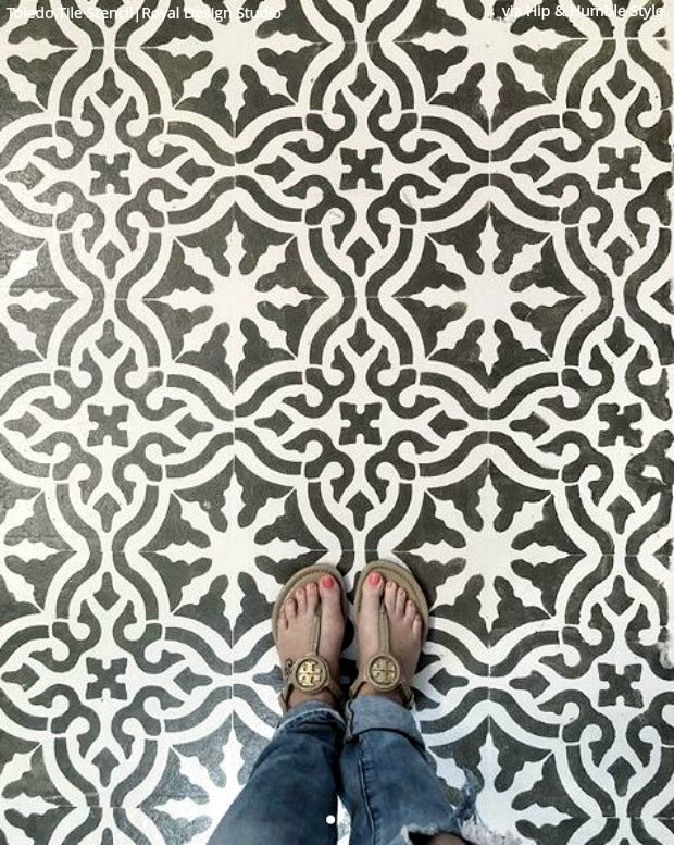 Toledo Tile Stencil