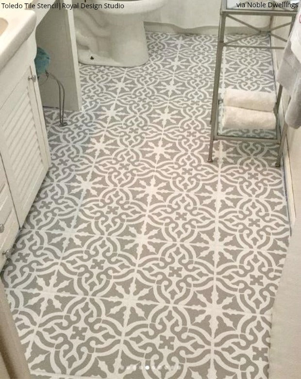 Toledo Tile Stencil