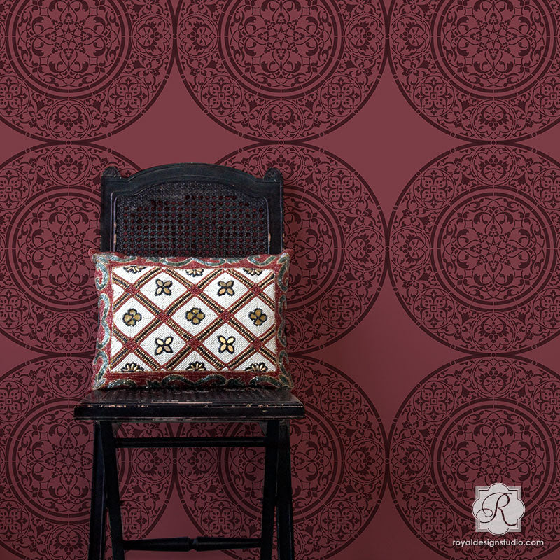 Mandala Medallion Stencil